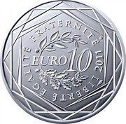 France 10 Euro Rhone-Alpes 2011 KM# 1751 LIBERTÉ ÉGALITÉ FRATERNITÉ EURO 10 2011 coin obverse France 10 Euro Rhone-Alpes 2011 KM# 1751 LIBERTÉ ÉGALITÉ FRATERNITÉ EURO 10 2011 coin obverse