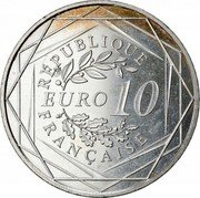 France 10 Euro Hercule 2012 KM# 2073 RÉPUBLIQUE FRANÇAISE EURO 10 coin obverse France 10 Euro Hercule 2012 KM# 2073 RÉPUBLIQUE FRANÇAISE EURO 10 coin obverse