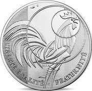 France 10 Euro The Rooster - Trilogy Series 2016 KM# 2287 2016 LIBERTÉ ÉGALITÉ FRATERNITÉ coin reverse France 10 Euro The Rooster - Trilogy Series 2016 KM# 2287 2016 LIBERTÉ ÉGALITÉ FRATERNITÉ coin reverse