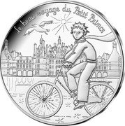 France 10 Euro The Little Prince. Visiting the Loire Castles 2016 KM# 2311 LE BEAU VOYAGE DU PETIT PRINCE coin reverse France 10 Euro The Little Prince. Visiting the Loire Castles 2016 KM# 2311 LE BEAU VOYAGE DU PETIT PRINCE coin reverse