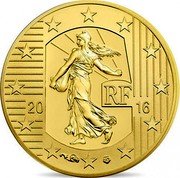 France 10 Euro The Teston 2016 Proof KM# 2285 RF 20 16 coin obverse France 10 Euro The Teston 2016 Proof KM# 2285 RF 20 16 coin obverse