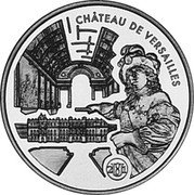 France 10 Francs Palace of Versailles 2001 Proof KM# 1268 CHÂTEAU DE VERSAILLES 2001 coin reverse France 10 Francs Palace of Versailles 2001 Proof KM# 1268 CHÂTEAU DE VERSAILLES 2001 coin reverse