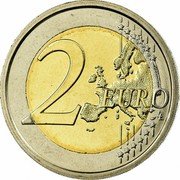 France 2 Euro French E.U. Presidency 2008 (a) KM# 1459 2 EURO LL coin reverse France 2 Euro French E.U. Presidency 2008 (a) KM# 1459 2 EURO LL coin reverse