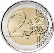 2 euro blume 2010