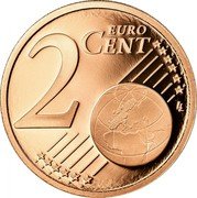 France 2 Euro Cent Marianne 2013 KM# 1283 2 EURO CENT LL coin reverse