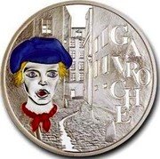 France 20 Euro 200th Birthday Dramatist Victor Hugo 2002 Proof KM# 1986 GA VRO CH E coin reverse France 20 Euro 200th Birthday Dramatist Victor Hugo 2002 Proof KM# 1986 GA VRO CH E coin reverse