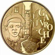 France 20 Euro 200th Birthday Dramatist Victor Hugo 2002 Proof KM# 1333 GA VRO CH E coin reverse France 20 Euro 200th Birthday Dramatist Victor Hugo 2002 Proof KM# 1333 GA VRO CH E coin reverse