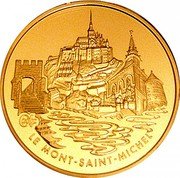 France 20 Euro Mont Saint Michel Abbey 2002 Proof KM# 1306 LE MONT-SAINT-MICHEL A 2002 coin reverse France 20 Euro Mont Saint Michel Abbey 2002 Proof KM# 1306 LE MONT-SAINT-MICHEL A 2002 coin reverse