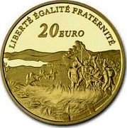 France 20 Euro 200th Anniversary of the Victory of Austerlitz 2005 Proof KM# 1433 LIBERTÉ ÉGALITÉ FRATERNITÉ 20 EURO coin reverse France 20 Euro 200th Anniversary of the Victory of Austerlitz 2005 Proof KM# 1433 LIBERTÉ ÉGALITÉ FRATERNITÉ 20 EURO coin reverse