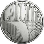 France 25 Euro Laicite 2013 KM# 1763 LAÏCÏTÉ coin reverse