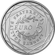 France 5 Euro La Semeuse. The Sower 2008 Proof KM# 1534 LIBERTÉ ÉGALITÉ FRATERNITÉ EURO 5 coin reverse France 5 Euro La Semeuse. The Sower 2008 Proof KM# 1534 LIBERTÉ ÉGALITÉ FRATERNITÉ EURO 5 coin reverse