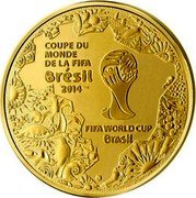 France 5 Euro FIFA World Cup Brasil 2014 Proof KM# 2168 COUPE DU MONDE DE LA FIFA BRÉSIL 2014 TM FIFA WORLD CUP BRASIL coin reverse France 5 Euro FIFA World Cup Brasil 2014 Proof KM# 2168 COUPE DU MONDE DE LA FIFA BRÉSIL 2014 TM FIFA WORLD CUP BRASIL coin reverse