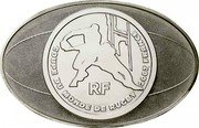 France 50 Euro Rugby World Cup in France 2007 Proof KM# 1487 COUPE DU MONDE RUGBY 2007 FRANCE RF coin obverse France 50 Euro Rugby World Cup in France 2007 Proof KM# 1487 COUPE DU MONDE RUGBY 2007 FRANCE RF coin obverse
