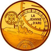 France 50 Euro Joan of Arc 2012 Proof KM# 2083 LA JEANNE D'ARC RF PORTE-HELICOPTERES JEANNE D'ARC coin obverse France 50 Euro Joan of Arc 2012 Proof KM# 2083 LA JEANNE D'ARC RF PORTE-HELICOPTERES JEANNE D'ARC coin obverse