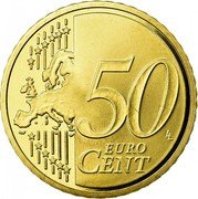 France 50 Euro Cent The Sower 2009 In sets only KM# 1412 50 EURO CENT LL coin reverse France 50 Euro Cent The Sower 2009 In sets only KM# 1412 50 EURO CENT LL coin reverse