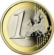 France Euro Trees 2012 KM# 1413 1 EURO LL coin reverse France Euro Trees 2012 KM# 1413 1 EURO LL coin reverse