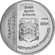 France 1-1/2 Euro French Guiana Essai 2004 X# E13 GUYANE FRANÇAIS 2004 RÉPUBLIQUE FRANÇAISE ESSAI LIBERTÉ ÉGALITÉ FRATERNITÉ coin obverse France 1-1/2 Euro French Guiana Essai 2004 X# E13 GUYANE FRANÇAIS 2004 RÉPUBLIQUE FRANÇAISE ESSAI LIBERTÉ ÉGALITÉ FRATERNITÉ coin obverse