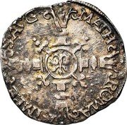 Belgium 1/2 Real Ferdinand of Bavaria ND (1612-1614)  MATH ROMA IMPE S VG coin reverse Belgium 1/2 Real Ferdinand of Bavaria ND (1612-1614)  MATH ROMA IMPE S VG coin reverse