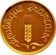 France 1 Centime (Grain Sprig. Different Piedforts) RÉPUBLIQUE FRANÇAISE coin obverse France 1 Centime (Grain Sprig. Different Piedforts) RÉPUBLIQUE FRANÇAISE coin obverse