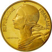 France 10 Centimes (Piedfort) KM# P659 REPUBLIQUE FRANÇAISE LAGRIFFOUL coin obverse France 10 Centimes (Piedfort) KM# P659 REPUBLIQUE FRANÇAISE LAGRIFFOUL coin obverse