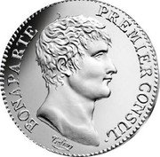 France 10 Euro Coin of History. Germinal Franc 2019  KM# 2772 BONAPARTE PREMIER CONSUL TIOLIEN coin reverse
