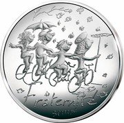 France 10 Euro Fraternity. Autumn 2014  FRATERNITÉ SEMPÉ coin reverse France 10 Euro Fraternity. Autumn 2014  FRATERNITÉ SEMPÉ coin reverse