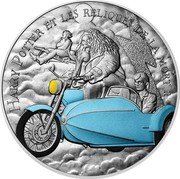 France 10 Euro Rubeus Hagrid and Harry Potter 2021 KM# 2953 HARRY POTTER ET LES RELIQUES DE LA MORT 1 © WBEI coin reverse France 10 Euro Rubeus Hagrid and Harry Potter 2021 KM# 2953 HARRY POTTER ET LES RELIQUES DE LA MORT 1 © WBEI coin reverse
