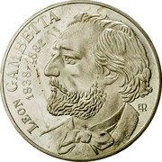 France 10 Francs Gambetta 1982  Proof KM# P748 LÉON GAMBETTA 1838-1882 ER coin reverse