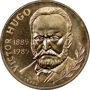 France 10 Francs Victor Hugo - Essai 1985 c+d KM# E130 10 FRANCS VICTOR HUGO RÉPUBLIQUE FRANÇAISE 1984 coin reverse France 10 Francs Victor Hugo - Essai 1985 c+d KM# E130 10 FRANCS VICTOR HUGO RÉPUBLIQUE FRANÇAISE 1984 coin reverse