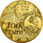 France 100 Euro The Teston 2016 Proof KM# 2348 100 EURO coin reverse