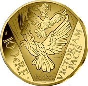 France 100 Euro (75th Anniversary of the Victory) 100€ RF VICTORIAM PACIS 2020 coin obverse