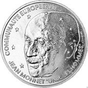 France 100 Francs (Essai Jean Monnet) COMMUNAUTE EUROPEENNE JEAN MONNET "UNIR LES HOMMES J. JIMENEZ coin reverse