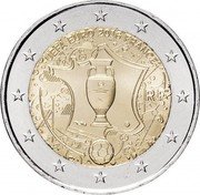 France 2 Euro EURO Football Championship 2016  UEFA EURO 2016 FRANCE RF coin obverse France 2 Euro EURO Football Championship 2016  UEFA EURO 2016 FRANCE RF coin obverse