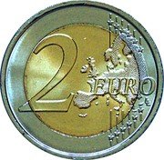 France 2 Euro (Festival of the Federation) KM# 2227 2 EURO LL coin reverse France 2 Euro (Festival of the Federation) KM# 2227 2 EURO LL coin reverse