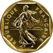 France 2 Francs KM# P909 Modern Republic LIBERTE EGALITE FRATERNITE 2 FRANCS 1984 coin reverse France 2 Francs KM# P909 Modern Republic LIBERTE EGALITE FRATERNITE 2 FRANCS 1984 coin reverse