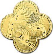 France 200 Euro Jewelry House "Van Cleef & Arpels" 2016 Proof KM# 2357 RF 2016 coin obverse France 200 Euro Jewelry House "Van Cleef & Arpels" 2016 Proof KM# 2357 RF 2016 coin obverse