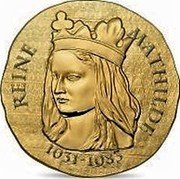 France 200 Euro Queen Mathilde 2016 Proof KM# 2353 REINE MATHILDE 1031-1083 coin reverse France 200 Euro Queen Mathilde 2016 Proof KM# 2353 REINE MATHILDE 1031-1083 coin reverse
