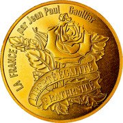 France 200 Euro France by Jean Paul Gaultier 2017  KM# 2439 LA FRANCE PAR JEAN-PAUL GAULTIER LIBERTÉ ÉGALITÉ FRATERNITÉ coin reverse France 200 Euro France by Jean Paul Gaultier 2017  KM# 2439 LA FRANCE PAR JEAN-PAUL GAULTIER LIBERTÉ ÉGALITÉ FRATERNITÉ coin reverse