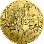France 5 Euro (Baroque & Rococo Era) KM# 2460 GALERIE DES GLACES 5 EURO LOUIS XIV VOLTAIRE coin reverse France 5 Euro (Baroque & Rococo Era) KM# 2460 GALERIE DES GLACES 5 EURO LOUIS XIV VOLTAIRE coin reverse