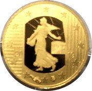 France 5 Euro (Franc Germinal) RF 20 19 coin obverse
