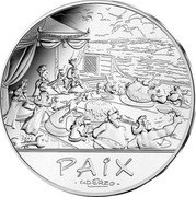 France 50 Euro (Asterix Republican values. Peace) PAIX coin reverse France 50 Euro (Asterix Republican values. Peace) PAIX coin reverse