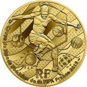 France 50 Euro (FIFA Women World Cup. Africa) KM# 2815 RF COUPE DU MONDE FÉMININE DE LA FIFA FRANCE 2019 ™ coin obverse