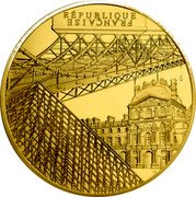 France 50 Euro (Louvre) KM# 2534 RÉPUBLIQUE FRANÇAISE coin obverse France 50 Euro (Louvre) KM# 2534 RÉPUBLIQUE FRANÇAISE coin obverse