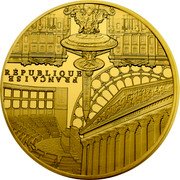 France 50 Euro (National Assembly and Place of Concorde) KM# 2422 RÉPUBLIQUE FRANÇAISE coin obverse