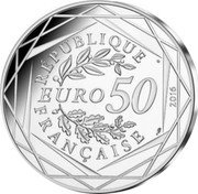 France 50 Euro (The Little Prince and the Fox. Coloured) RÉPUBLIQUE FRANÇAISE EURO 50 2016 coin obverse France 50 Euro (The Little Prince and the Fox. Coloured) RÉPUBLIQUE FRANÇAISE EURO 50 2016 coin obverse