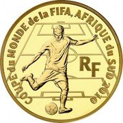 France 500 Euro FIFA Football World Cup in South Africa 2009 P Proof KM# 1640 COUPE DU MONDE DE FOOTBALL DE LA FIFA, AFRIQUE DU SUD 2010 RF coin obverse France 500 Euro FIFA Football World Cup in South Africa 2009 P Proof KM# 1640 COUPE DU MONDE DE FOOTBALL DE LA FIFA, AFRIQUE DU SUD 2010 RF coin obverse