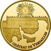 France 500 Euro Palace of Versailles 2011 Proof KM# 1812 CHÂTEAU DE VERSAILLES coin obverse France 500 Euro Palace of Versailles 2011 Proof KM# 1812 CHÂTEAU DE VERSAILLES coin obverse
