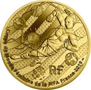 France 500 Euro (FIFA Women World Cup. Europe) RF COUPE DU MONDE FÉMININE DE LA FIFA FRANCE 2019TM coin obverse