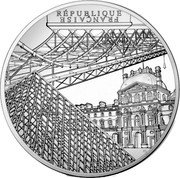 France 500 Euro (Louvre) KM# 2547 RÉPUBLIQUE FRANÇAISE coin obverse France 500 Euro (Louvre) KM# 2547 RÉPUBLIQUE FRANÇAISE coin obverse