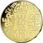 France 500 Euro The Republic 2015  (fr) BU RÉPUBLIQUE EURO 500 2015 FRANÇAISE coin reverse France 500 Euro The Republic 2015  (fr) BU RÉPUBLIQUE EURO 500 2015 FRANÇAISE coin reverse